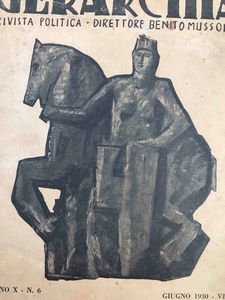 Sironi, Brunelleschi, ecc. Lotto di 7 riviste e opuscoli  - Asta Oltre 300 lotti ad offerta libera - Associazione Nazionale - Case d'Asta italiane