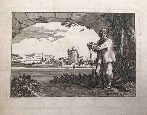 Nouveau livre pour apprendre a designer la Figure et le Paysage, Parigi XVIII secolo  - Asta Oltre 300 lotti ad offerta libera - Associazione Nazionale - Case d'Asta italiane