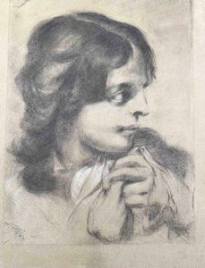 Scuola veneta, due disegni di cui uno da Piazzetta  - Asta Oltre 300 lotti ad offerta libera - Associazione Nazionale - Case d'Asta italiane