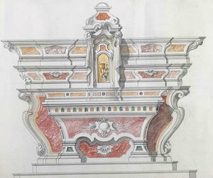 Cartella con 7 disegni di epoche e autori diversi  - Asta Oltre 300 lotti ad offerta libera - Associazione Nazionale - Case d'Asta italiane