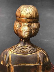 Bronzista tra '800 e '900 Busto di fanciulla  - Asta Oltre 300 lotti ad offerta libera - Associazione Nazionale - Case d'Asta italiane