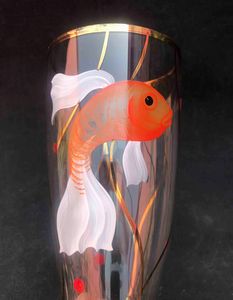 Cinque bicchieri dipinti a mano. Anni'50  - Asta Oltre 300 lotti ad offerta libera - Associazione Nazionale - Case d'Asta italiane