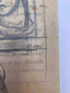 Artista ligure degli anni'20. Cartella di 11 disegni su 7 fogli  - Asta Oltre 300 lotti ad offerta libera - Associazione Nazionale - Case d'Asta italiane