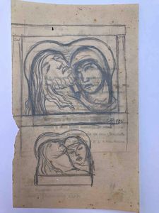 Artista ligure degli anni'20. Cartella di 11 disegni su 7 fogli  - Asta Oltre 300 lotti ad offerta libera - Associazione Nazionale - Case d'Asta italiane