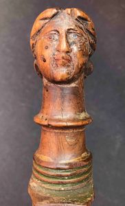 Frammento di carretto siciliano. XIX-XX secolo  - Asta Oltre 300 lotti ad offerta libera - Associazione Nazionale - Case d'Asta italiane