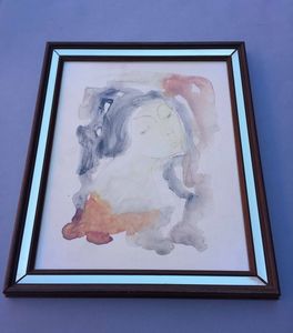 Pittore del XX secolo Volti femminili  - Asta Oltre 300 lotti ad offerta libera - Associazione Nazionale - Case d'Asta italiane