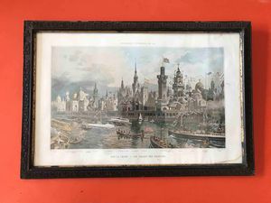 Veduta dell'esposizione universale del 1900. Georges Garen (1854-1913)  - Asta Oltre 300 lotti ad offerta libera - Associazione Nazionale - Case d'Asta italiane