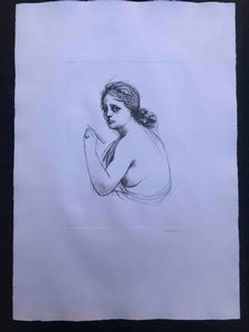 Francesco Messina - Fanciulla che disegna