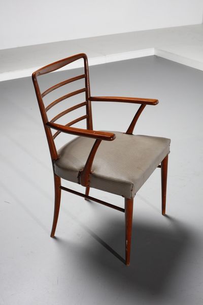 BUFFA PAOLO (1903 - 1970) : attribuito. Divano e tre poltroncine  - Asta Asta 378 | DESIGN E ARTI DECORATIVE DEL NOVECENTO - DESIGN Online - Associazione Nazionale - Case d'Asta italiane