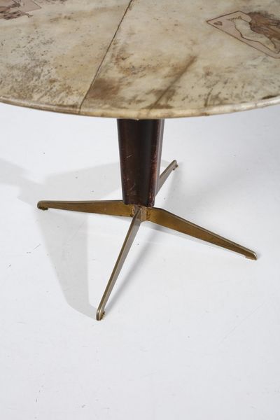 BEGA MELCHIORRE (1898 - 1976) : attribuito. Tavolo  - Asta Asta 378 | DESIGN E ARTI DECORATIVE DEL NOVECENTO - DESIGN Online - Associazione Nazionale - Case d'Asta italiane