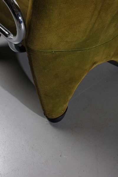 RINALDI GASTONE (1920 - 2006) : nello stile di. Coppia di poltrone  - Asta Asta 378 | DESIGN E ARTI DECORATIVE DEL NOVECENTO - DESIGN Online - Associazione Nazionale - Case d'Asta italiane