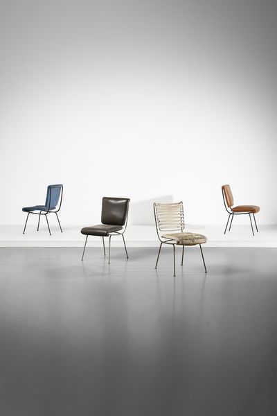 RINALDI GASTONE (1920 - 2006) : Quattro sedie DU24 per Rima  - Asta Asta 378 | DESIGN E ARTI DECORATIVE DEL NOVECENTO - DESIGN Online - Associazione Nazionale - Case d'Asta italiane