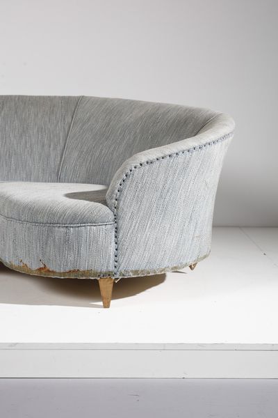 MUNARI FEDERICO : Divano curvo  - Asta Asta 378 | DESIGN E ARTI DECORATIVE DEL NOVECENTO - DESIGN Online - Associazione Nazionale - Case d'Asta italiane