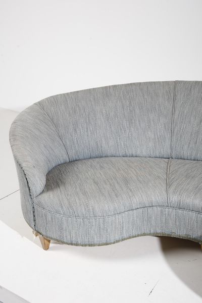 MUNARI FEDERICO : Divano curvo  - Asta Asta 378 | DESIGN E ARTI DECORATIVE DEL NOVECENTO - DESIGN Online - Associazione Nazionale - Case d'Asta italiane