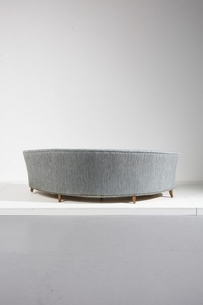 MUNARI FEDERICO : Divano curvo  - Asta Asta 378 | DESIGN E ARTI DECORATIVE DEL NOVECENTO - DESIGN Online - Associazione Nazionale - Case d'Asta italiane