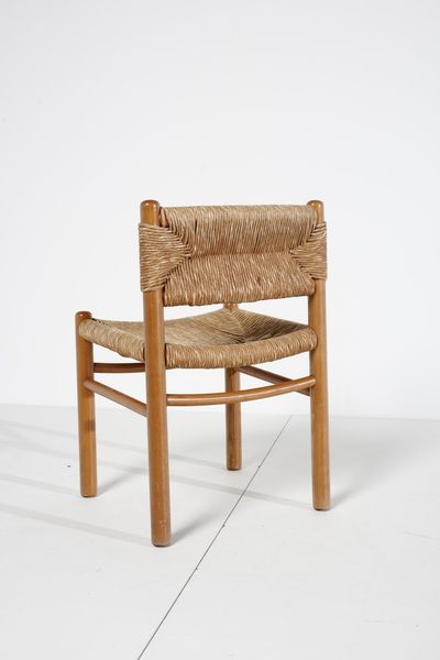 PERRIAND CHARLOTTE  (1903 - 1999) : nello stile di. Quattro sedie  - Asta Asta 378 | DESIGN E ARTI DECORATIVE DEL NOVECENTO - DESIGN Online - Associazione Nazionale - Case d'Asta italiane