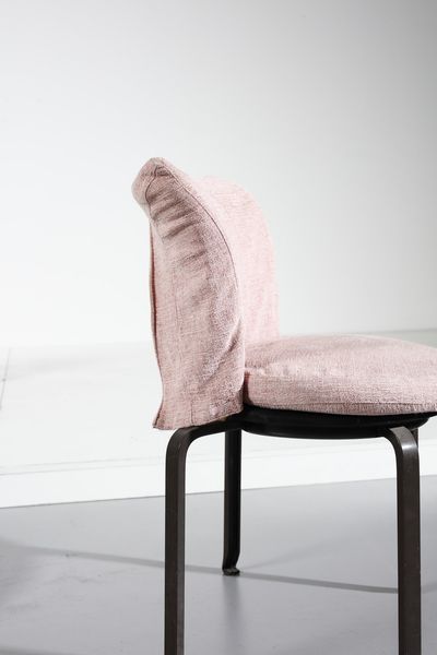 TAKAHAMA KAZUHIDE (n. 1930) : Sei sedie Miabi per B&B  - Asta Asta 378 | DESIGN E ARTI DECORATIVE DEL NOVECENTO - DESIGN Online - Associazione Nazionale - Case d'Asta italiane