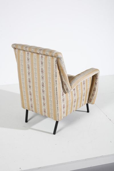 MANIFATTURA ITALIANA : Coppia di poltrone  - Asta Asta 378 | DESIGN E ARTI DECORATIVE DEL NOVECENTO - DESIGN Online - Associazione Nazionale - Case d'Asta italiane