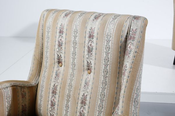 MANIFATTURA ITALIANA : Coppia di poltrone  - Asta Asta 378 | DESIGN E ARTI DECORATIVE DEL NOVECENTO - DESIGN Online - Associazione Nazionale - Case d'Asta italiane