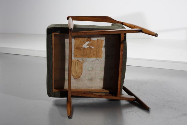 MANIFATTURA ITALIANA : Coppia di poltrone  - Asta Asta 378 | DESIGN E ARTI DECORATIVE DEL NOVECENTO - DESIGN Online - Associazione Nazionale - Case d'Asta italiane