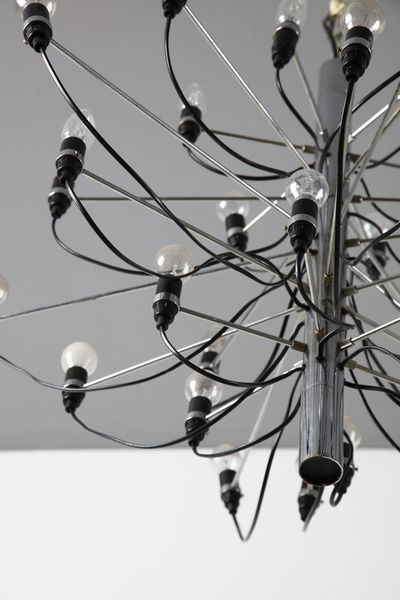 SARFATTI GINO (1912 - 1985) : Lampada a sospensione per Arteluce  - Asta Asta 378 | DESIGN E ARTI DECORATIVE DEL NOVECENTO - DESIGN Online - Associazione Nazionale - Case d'Asta italiane