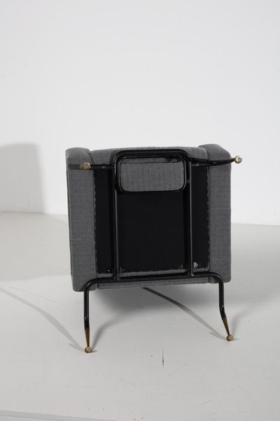 VAN RIJCK GEORGES : Poltrona reclinabile  - Asta Asta 378 | DESIGN E ARTI DECORATIVE DEL NOVECENTO - DESIGN Online - Associazione Nazionale - Case d'Asta italiane