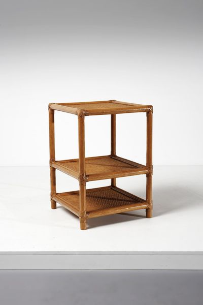 MANIFATTURA ITALIANA : Tavolino etagere  - Asta Asta 378 | DESIGN E ARTI DECORATIVE DEL NOVECENTO - DESIGN Online - Associazione Nazionale - Case d'Asta italiane