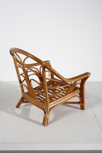 MANIFATTURA ITALIANA : Coppia di poltrone  - Asta Asta 378 | DESIGN E ARTI DECORATIVE DEL NOVECENTO - DESIGN Online - Associazione Nazionale - Case d'Asta italiane