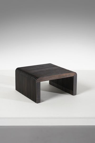 MANIFATTURA BRASILIANA : Tavolino da salotto  - Asta Asta 378 | DESIGN E ARTI DECORATIVE DEL NOVECENTO - DESIGN Online - Associazione Nazionale - Case d'Asta italiane