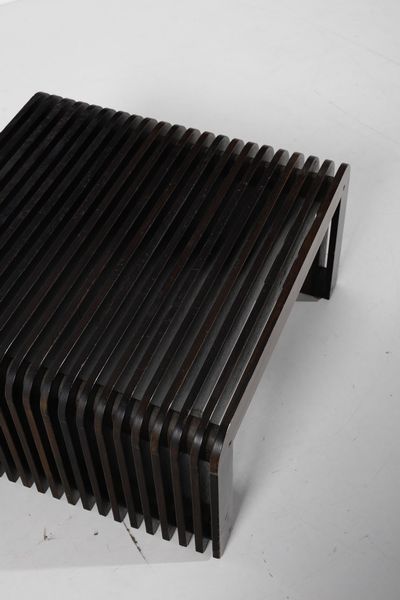 MANIFATTURA BRASILIANA : Tavolino da salotto  - Asta Asta 378 | DESIGN E ARTI DECORATIVE DEL NOVECENTO - DESIGN Online - Associazione Nazionale - Case d'Asta italiane