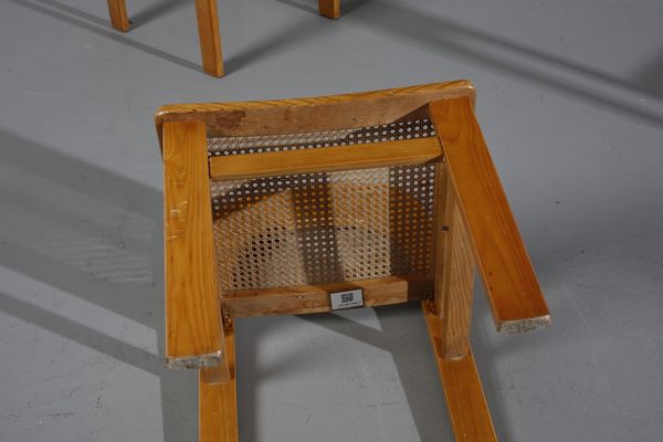 CARACENI ADALBERTO : Otto sedie Arcadia per Tagliabue di Cascina Armata (Co)  - Asta Asta 378 | DESIGN E ARTI DECORATIVE DEL NOVECENTO - DESIGN Online - Associazione Nazionale - Case d'Asta italiane