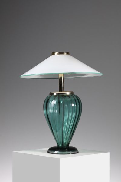 MANIFATTURA MURANESE : Lampada da tavolo  - Asta Asta 378 | DESIGN E ARTI DECORATIVE DEL NOVECENTO - DESIGN Online - Associazione Nazionale - Case d'Asta italiane