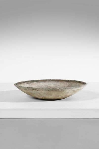 GUHL WILLY (n. 2004) : attribuito. Grande ciotola da giardino  - Asta Asta 378 | DESIGN E ARTI DECORATIVE DEL NOVECENTO - DESIGN Online - Associazione Nazionale - Case d'Asta italiane