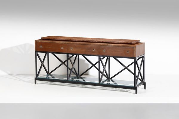 B.B.P. (BANFI BELGIOIOSO PERESSUTTI) : Consolle  - Asta Asta 378 | DESIGN E ARTI DECORATIVE DEL NOVECENTO - DESIGN Online - Associazione Nazionale - Case d'Asta italiane