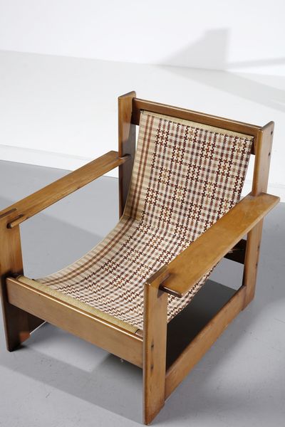 SCARPA AFRA (1937 -2011) & TOBIA (n. 1935) : attribuito. Coppia di poltrone  - Asta Asta 378 | DESIGN E ARTI DECORATIVE DEL NOVECENTO - DESIGN Online - Associazione Nazionale - Case d'Asta italiane