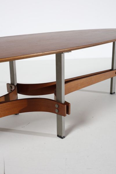 ULRICH GUGLIELMO (1904 - 1977) : attribuito. Tavolino da salotto  - Asta Asta 378 | DESIGN E ARTI DECORATIVE DEL NOVECENTO - DESIGN Online - Associazione Nazionale - Case d'Asta italiane