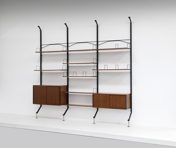 PARISI ICO (1916 - 1996) : Libreria Urio, produzione MiM, 1958.  - Asta Asta 378 | DESIGN E ARTI DECORATIVE DEL NOVECENTO - DESIGN Online - Associazione Nazionale - Case d'Asta italiane