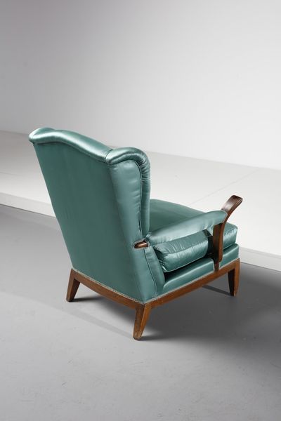 LABO' MARIO (1884 - 1961) : attribuito. Coppia di poltrone  - Asta Asta 378 | DESIGN E ARTI DECORATIVE DEL NOVECENTO - DESIGN Online - Associazione Nazionale - Case d'Asta italiane