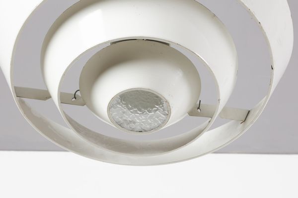 TORLASCO OSCAR (1934 - 2004) : attribuito. Tre lampade a sospensione  - Asta Asta 378 | DESIGN E ARTI DECORATIVE DEL NOVECENTO - DESIGN Online - Associazione Nazionale - Case d'Asta italiane