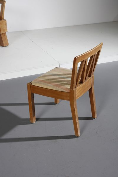 MANIFATTURA TEDESCA : Daybed con sedia  - Asta Asta 378 | DESIGN E ARTI DECORATIVE DEL NOVECENTO - DESIGN Online - Associazione Nazionale - Case d'Asta italiane