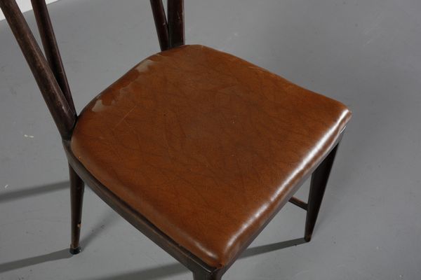 CAVATORTA SILVIO : Sei sedie  - Asta Asta 378 | DESIGN E ARTI DECORATIVE DEL NOVECENTO - DESIGN Online - Associazione Nazionale - Case d'Asta italiane
