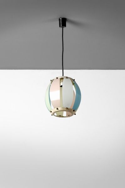 ARREDOLUCE : nello stile di. Lampada a sospensione  - Asta Asta 378 | DESIGN E ARTI DECORATIVE DEL NOVECENTO - DESIGN Online - Associazione Nazionale - Case d'Asta italiane