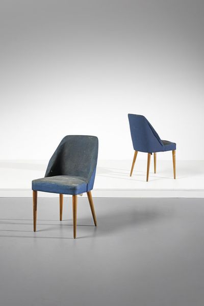PAGANO CARLO : Coppia di sedie Campanula per Cassina  - Asta Asta 378 | DESIGN E ARTI DECORATIVE DEL NOVECENTO - DESIGN Online - Associazione Nazionale - Case d'Asta italiane