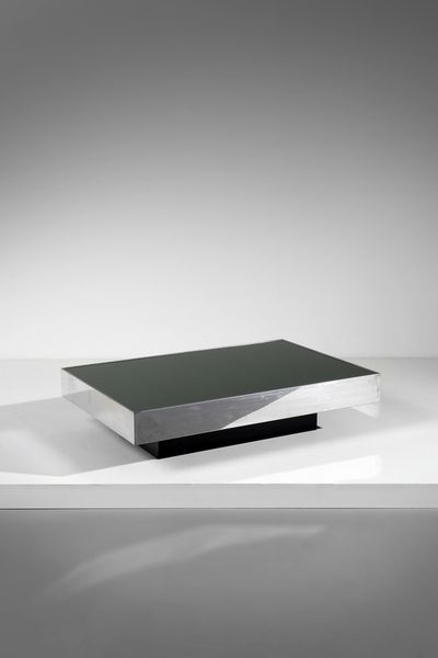 GIOVANNI AUSENDA : Tavolino da salotto per Nyform  - Asta Asta 378 | DESIGN E ARTI DECORATIVE DEL NOVECENTO - DESIGN Online - Associazione Nazionale - Case d'Asta italiane