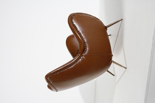 FRATELLI MINOTTI : Coppia di poltrone  - Asta Asta 378 | DESIGN E ARTI DECORATIVE DEL NOVECENTO - DESIGN Online - Associazione Nazionale - Case d'Asta italiane