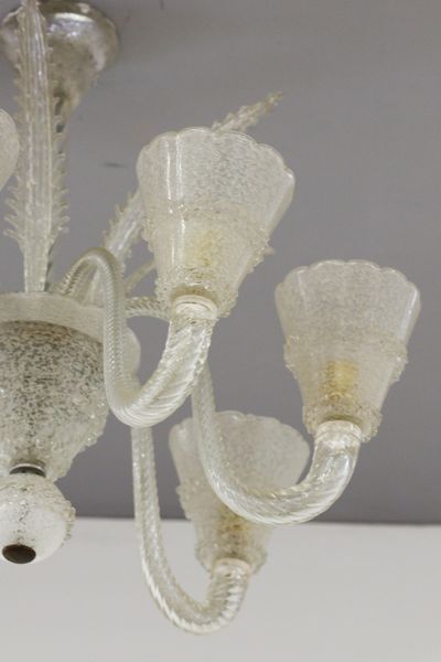 BAROVIER & TOSO : Lampada a sospensione  - Asta Asta 378 | DESIGN E ARTI DECORATIVE DEL NOVECENTO - DESIGN Online - Associazione Nazionale - Case d'Asta italiane