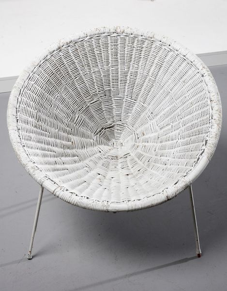 MANIFATTURA ITALIANA : Coppia di poltroncine da esterno  - Asta Asta 378 | DESIGN E ARTI DECORATIVE DEL NOVECENTO - DESIGN Online - Associazione Nazionale - Case d'Asta italiane