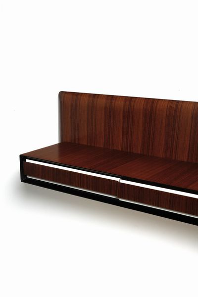 PONTI GIO (1891 - 1979) : attribuito. Consolle pensile  - Asta Asta 378 | DESIGN E ARTI DECORATIVE DEL NOVECENTO - DESIGN Online - Associazione Nazionale - Case d'Asta italiane