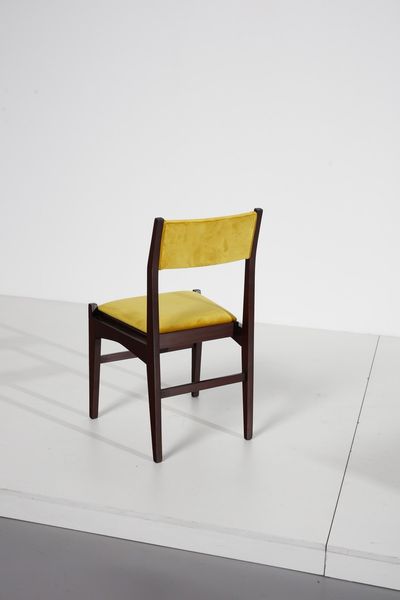 MANIFATTURA ITALIANA : Sei sedie  - Asta Asta 378 | DESIGN E ARTI DECORATIVE DEL NOVECENTO - DESIGN Online - Associazione Nazionale - Case d'Asta italiane