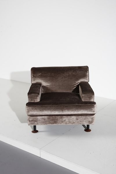 ZANUSO MARCO (1916 - 2001) : Coppia di poltrone Square per Arflex  - Asta Asta 378 | DESIGN E ARTI DECORATIVE DEL NOVECENTO - DESIGN Online - Associazione Nazionale - Case d'Asta italiane